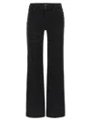 7 For All Mankind Tailorless Dojo Jeans With Front And Back Pockets In Black