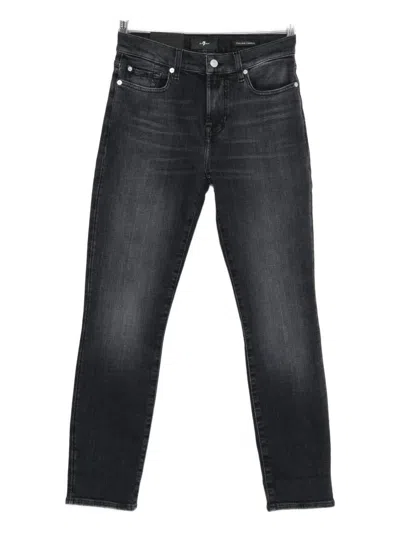 7 For All Mankind "blacky" Bootcut Jeans Clothing
