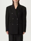 7 For All Mankind Blazer  Woman Color Black In Black