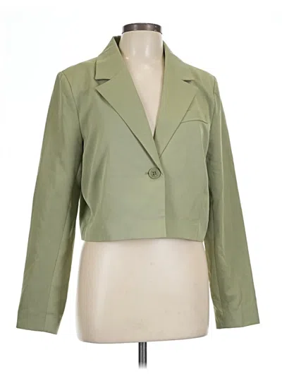 7 For All Mankind Blazer Jacket In Green
