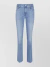 7 For All Mankind Bloom Bootcut Jeans Faded Wash In Blue