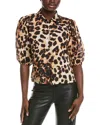 7 For All Mankind Blouse In Brown