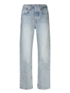7 FOR ALL MANKIND BLUE COTTON JEANS