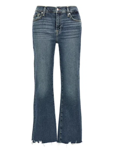 7 FOR ALL MANKIND BLUE DAISY JEANS