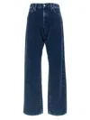 7 For All Mankind Corduroy Cotton Trousers In Blue