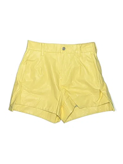 Pre-owned 7 For All Mankind Board Shorts In Yellow