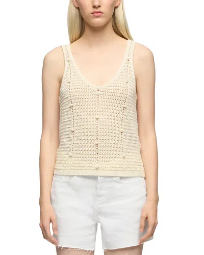 7 For All Mankind Bobble Tank In Neutral