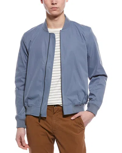 7 For All Mankind Bomber Jacket In Blue