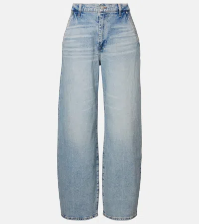 7 FOR ALL MANKIND BONNIE BARREL-LEG JEANS