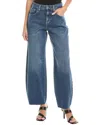 7 For All Mankind Bonnie Curvilinear Glen Allen Jean In Blue