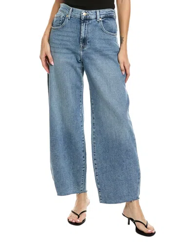 7 For All Mankind Bonnie Curvilinear Jean In Blue