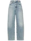 7 For All Mankind Bonnie Tapered Jeans In Blue