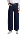 7 For All Mankind Bonnie High-rise Barrel-leg Jeans In Bella