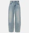 7 For All Mankind Bonnie Tapered Jeans In Blue