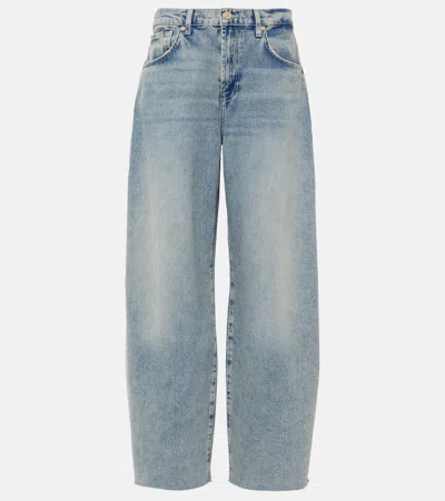 7 FOR ALL MANKIND BONNIE HIGH-RISE WIDE-LEG JEANS