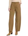 7 For All Mankind Bonnie Sand Storm Barrel Jean In Brown