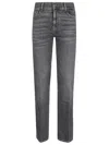 7 For All Mankind Bootcut In Gray