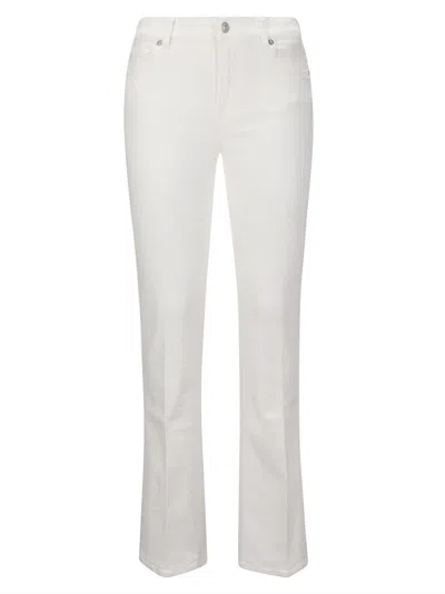 7 For All Mankind Bootcut Cloud White