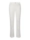 7 For All Mankind Bootcut Jeans In White