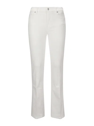 7 FOR ALL MANKIND JEANS BOOT-CUT - BLANCO