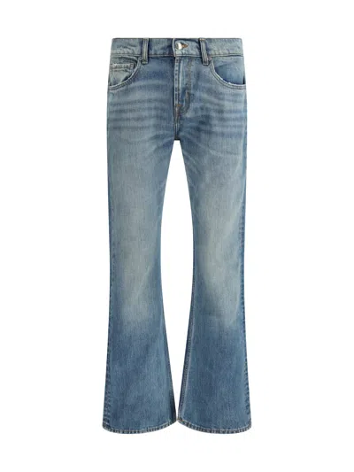 7 For All Mankind Bootcut Jeans In Blue