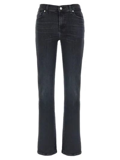 7 For All Mankind Bootcut Jeans In Black