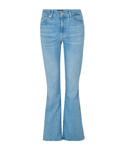 7 For All Mankind Bootcut Jeans In Blue