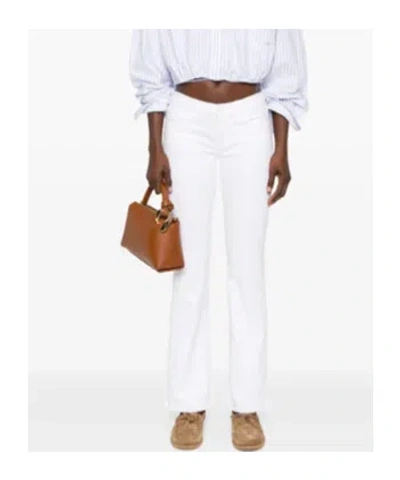 7 For All Mankind Bootcut Jeans In White