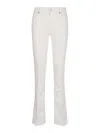 7 For All Mankind Bootcut Jeans In White