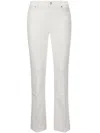 7 For All Mankind Bootcut Jeans In White