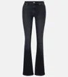 7 For All Mankind Bootcut Mid-rise Flared Jeans In Blue