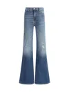 7 For All Mankind Bootcut Mimosa Jeans In Light Blue