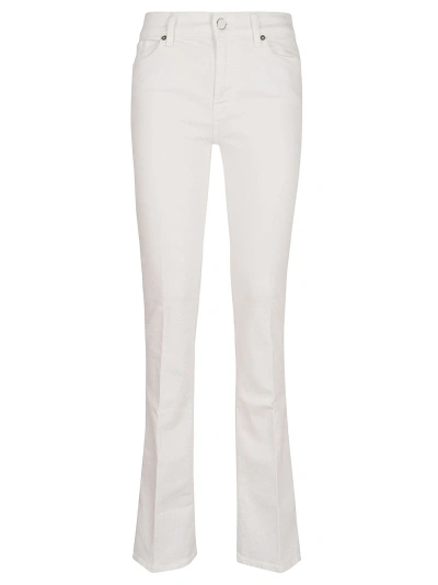 7 FOR ALL MANKIND BOOTCUT PURE WHITE