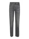 7 For All Mankind Imagination Easy Slim Skinny Jean In Grey