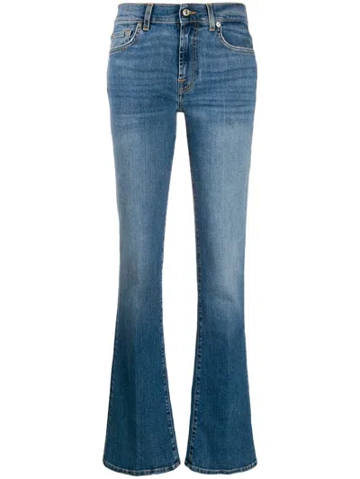 7 For All Mankind `bootcut Soho` Jeans In Blue