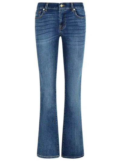 7 For All Mankind 'bootcut' 'soho Light' Cotton Jeans In Blue