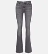 7 For All Mankind Bootcut Soho Mid-rise Bootcut Jeans In Gray