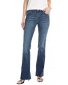 7 For All Mankind Bootcut Tailorless Jean In Black