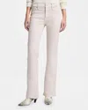7 For All Mankind Bootcut Tailorless Jeans In Vintage White