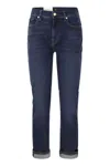 7 FOR ALL MANKIND 7 FOR ALL MANKIND BOYFRIEND RELAXED SKINNY JEANS
