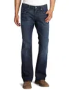 7 For All Mankind Brett Bootcut Jeans In New York Dark In Blue