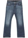 7 For All Mankind Belt-loop Jeans In Blue