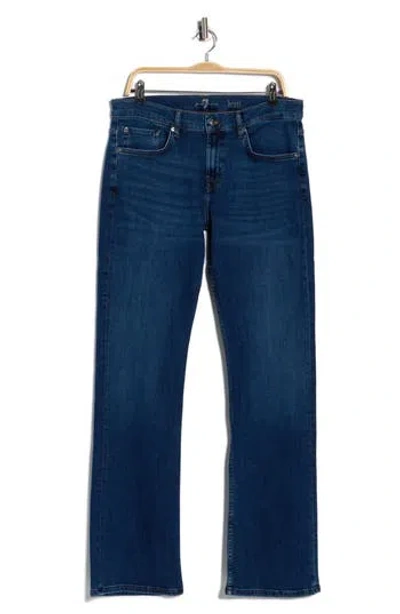7 For All Mankind Brett Straight Leg Jeans In Blue