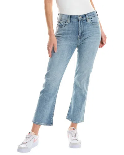 7 For All Mankind Briar High-rise Slim Kick Jean In Blue