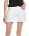 7 For All Mankind Broken Twill White Roll-up Short