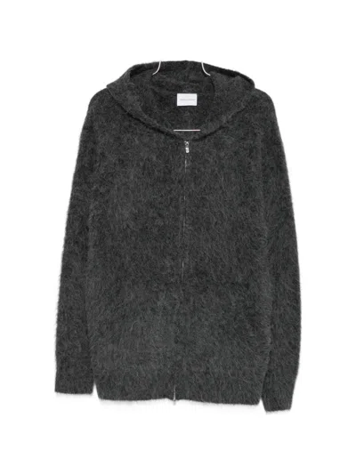 7 For All Mankind Brushed-finish Hooded Jacket In Gold