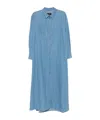7 For All Mankind Ivy Maxi Dress In Blue