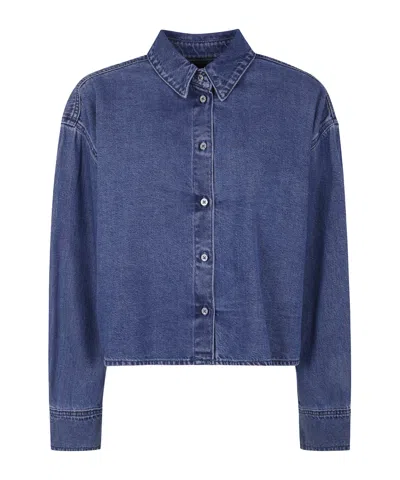 7 FOR ALL MANKIND BUTTON-DOWN LONG-SLEEVED SHIRT