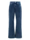 7 For All Mankind Button-fastening Corduroy Trousers In Blue