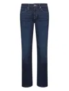 7 For All Mankind Button-fastening Jeans In Blue